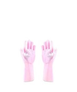 Alternative view of Waterproof Dishwashing Gloves Pink