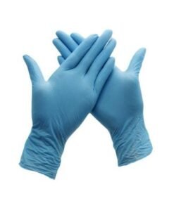 Pack Of 100 Disposable Nitrile Exam Gloves Blue