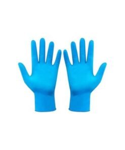 Alternative view of Pack Of 50 Convenient Laboratory Inspection Gloves Blue 22x5x10centimeter