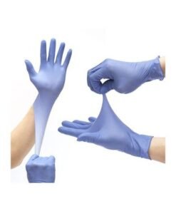 Pair Of 50 Powder-Free Sterile Food Grade Disposable Gloves Purple L - Image 4