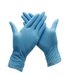 Pack Of 100 Disposable Nitrile Exam Gloves Blue
