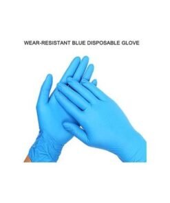 Pack Of 50 Disposable Gloves Blue 18centimeter