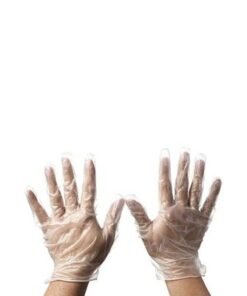 Alternative view of 200-Piece Disposable Vinyl Hand Gloves Clear L