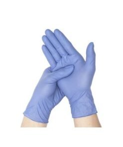 Pair Of 50 Powder-Free Sterile Food Grade Disposable Gloves Purple M