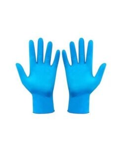 Alternative view of Portable Waterproof Anti-Slip Single Use Nitrile Glove Blue