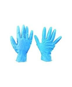 Pack Of 100 Nitrile Industrial Grade Gloves Blue L