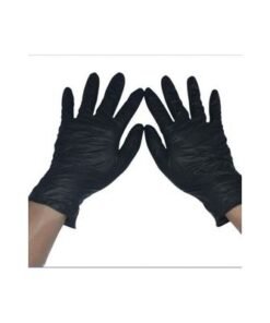 Alternative view of Pair Of 50 Disposable Nitrile Gloves Black
