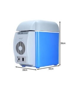 Multi-Function Portable Car Mini Fridge 7.5 L 2724667419743 Blue/White