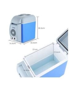 Multi-Function Portable Car Mini Fridge 7.5 L 2724675505919 Blue/White - Image 3