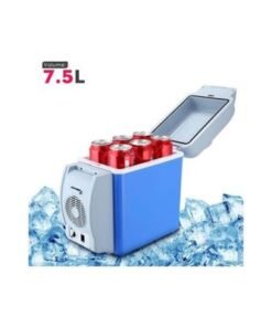 Multi-Function Portable Car Mini Fridge 7.5 L 2724675505728 Blue/White - Image 4