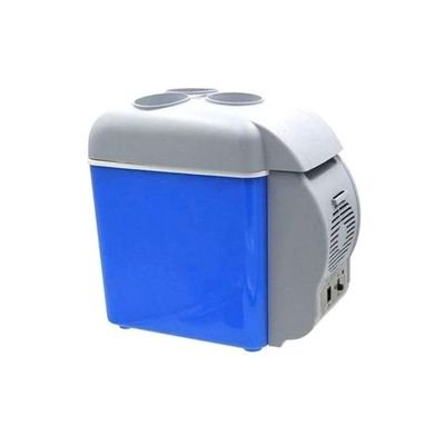 Portable Cooling And Warming Refrigerator 3343 Blue/Grey - Image 2