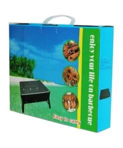 Portable Charcoal Bbq Grill Couple Family Party Outdoor Camping Bbq Tool Environmental Protection Health Black