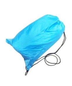 Alternative view of Lazy Sofa Fast Inflatable Air Sleeping Bag Light Blue
