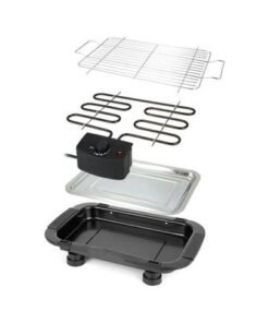 Electric Barbecue Grill 2000W 2000 W H18181 Black/Silver - Image 4