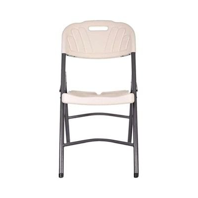 Plastic Folding Chair White/Black 20X20X20Cm - Image 2