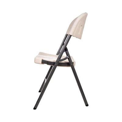 Plastic Folding Chair White/Black 20X20X20Cm - Image 4