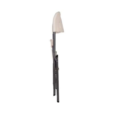 Plastic Folding Chair White/Black 20X20X20Cm