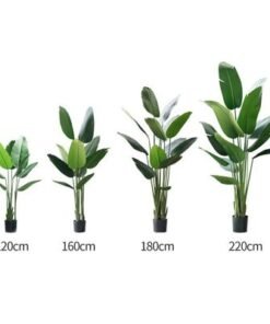 Alternative view of Maple Home Artificial Fake Plant Tree Faux Banana Leaf Indoor Outdoor Home Office Decoration 200cm