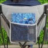 Portable Folding Camping Chair With storage pocket Picnic Chair For Beach Pool Side Fishing Chair BBQ Beach Chair