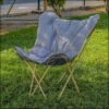 Portable Padded Folding Camping Chair - Foldable Fishing Camping Chair - Outdoor Picnic Chair Perfect For BBQ Beach Chair - Lightweight Outdoor Camping Chairs