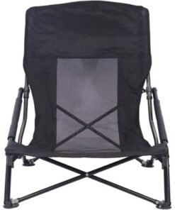 Alternative view of Patio Lounge Low Height Chair with Arm Rest for Reading with cusion Garden Chair Outdoor Reclining Chair Recliner with Adjustable Headrest Support for Camping Picnic Swimming Pool Beach
