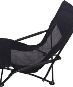Patio Lounge Low Height Chair with Arm Rest for Reading with cusion Garden Chair Outdoor Reclining Chair Recliner with Adjustable Headrest Support for Camping Picnic Swimming Pool Beach - Image 4