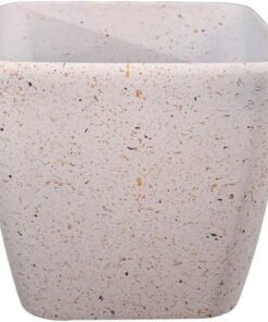 Indoor and Outdoor Planters with Drainage | Plastic Vases for Flower Arrangements and other Decorations (white2) - Image 4