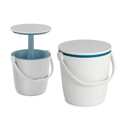 Keter Cooler GoBar White: 2-in-1 Beverage Cooler and Weather-Resistant Serving Table - Image 3