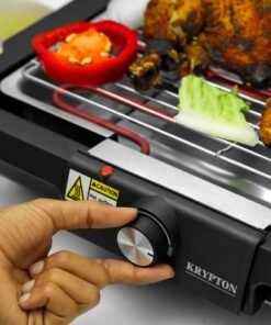 Electric BBQ Grill, Smokeless BBQ Grill, KNBG6386 | Indoor BBQ and Griddle Hot Plate with Built-In Drip Tray | Suitable for Outdoor and Indoor Barbecue - Image 4
