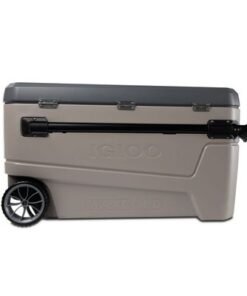 Alternative view of Igloo-Sportsman Sunset Glide 110 Cooler Box - Sandstone / Carbonite