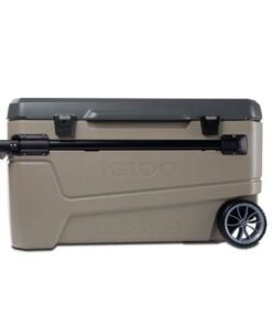 Igloo-Sportsman Sunset Glide 110 Cooler Box - Sandstone / Carbonite - Image 3