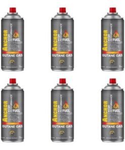 Anchor High Performance Fuel Butane Gas - 227G - Set of 06