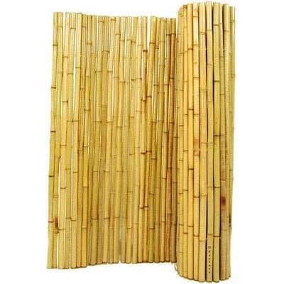 Egardenkart® Natural Rolled Bamboo Fence Thick Natural Privacy Fence (300, 150) - Image 2