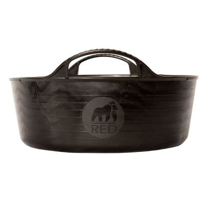 Red Gorilla - Gorilla Tubs & Recycled Black Tubs - Mini Shallow 5L -Black - Image 2