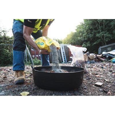 Red Gorilla - Gorilla Tubs & Recycled Black Tubs - Mini Shallow 5L -Black