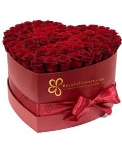 Heart to Heart Red Roses Box