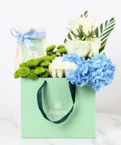 Winter Floral Patchi Arrangement