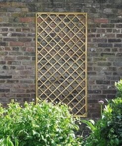 Wooden Lattice Panel Trellis Panel (1pc, 200cmx50cm)