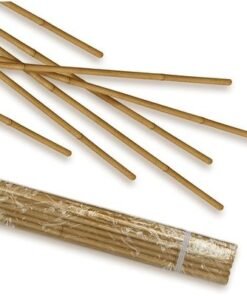 Alternative view of Bamboo Sticks for Plants - 120 Cm, 10 Pcs | Garden Sticks for Strong Support | Long Plant sticks for Plant Support Stakes (Slim, 10pcs, 120cm)