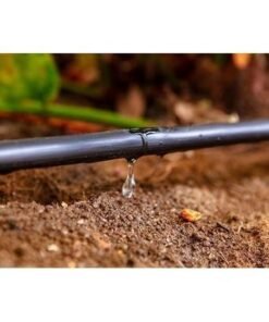Garden Irrigation Pipe - 30 Meter | 15mm, Irrigation Hose for Garden Irrigation System | Polyethylene Garden Hose Pipe Kit with Connectors | Efficient Water Hose for Garden (30 Meters)