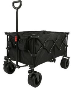 Alternative view of Egardenkart Foldable Wagon Trolley Cart - 150 KGS | Heavy-duty Trolley for Shopping, Camping, Beach, Picnic | Shopping Trolley with Adjustable Handle and 360° Wheels | Multipurpose Camping trolley