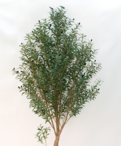 Large 220cm Luxury Artificial Olive Plant with Natural Textured Trunk (Without Pot) - Image 5
