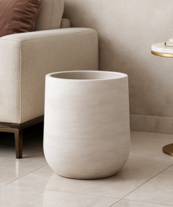 Alternative view of 31x39cm Premium Fiberglass Planter Pot Luxury Indoor Outdoor Plant Pot