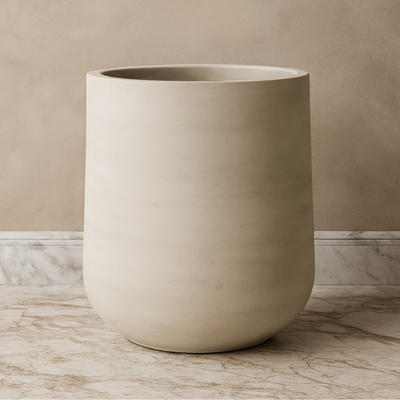 34x50cm Premium Fiberglass Planter Pot Luxury Indoor Outdoor Plant Pot - Image 2