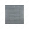 Aurora Strips Series Slate Grey Matt Long Strip Glazed Porcelain Mosaic