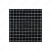 Azure Enchantment Series Black Crystal Glass Mosaic