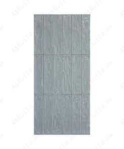 Grey Semimatte Pearlescent Ceramic Artisanal Tile
