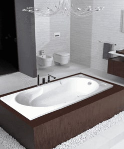 Luxurious mars acrylic bathtub – immerse yourself in comfort with a 170x80x40cm or 170x90x37cm spa experience
