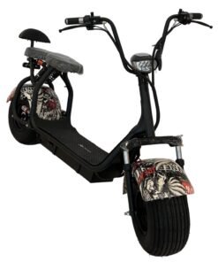 Winner Sky City Coco 1500W Electric Scooter Unleash Thrilling Speeds Upto 30 Mph On Urban Roads White Black Mix