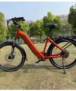 26inch Adult Ladies Step Through E Bike Urban City 48V 500W Disc Brake Electric Bicycle